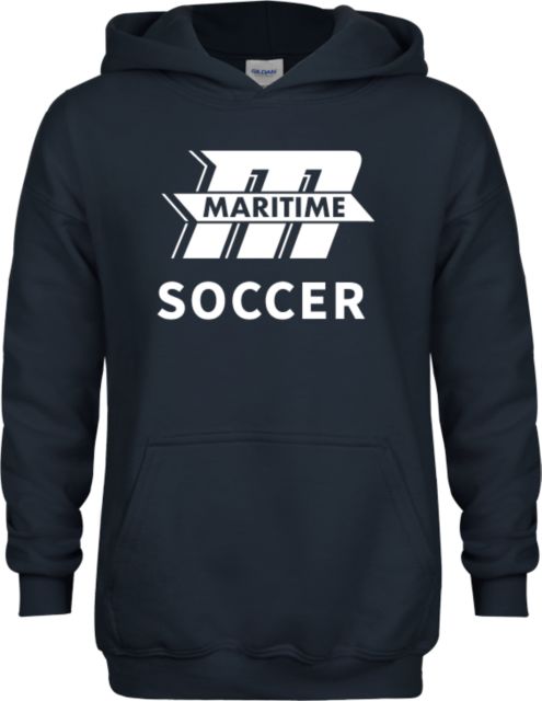 Mass Maritime Youth Fleece Hoodie Soccer - ONLINE ONLY
