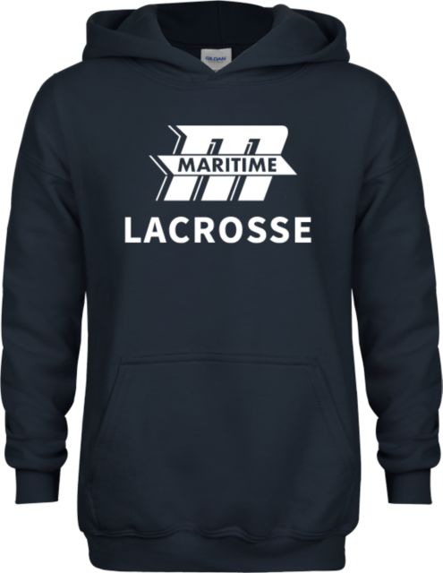 Mass Maritime Youth Fleece Hoodie Lacrosse - ONLINE ONLY