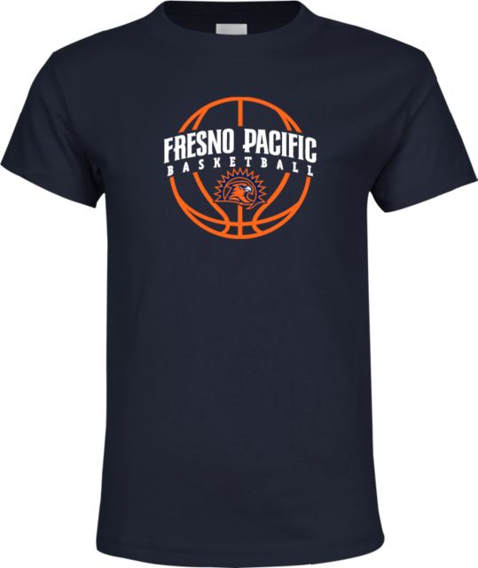 Fresno Pacific Youth T Shirt Fresno Pacific Basketball Arched w/ Ball - ONLINE ONLY