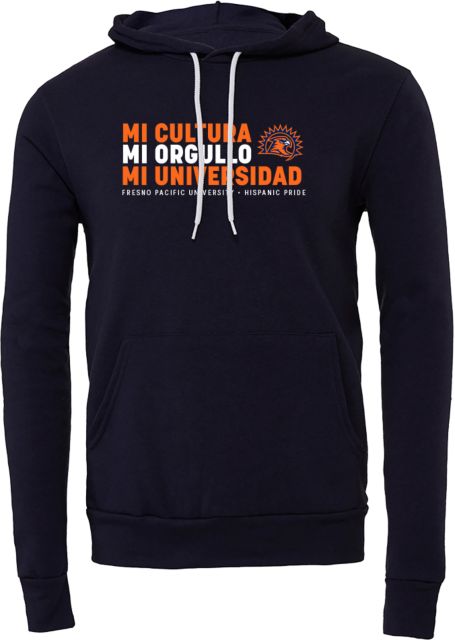 Fresno Pacific Bella + Canvas Fleece Hood Mi Cultura Mi Orgullo - ONLINE ONLY