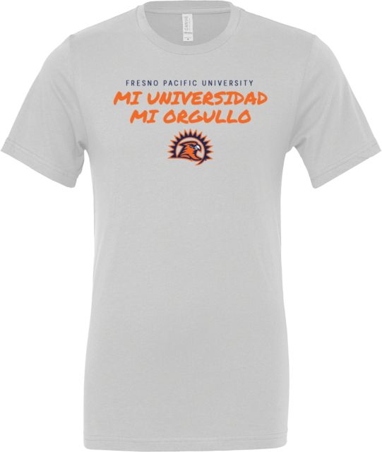 Fresno Pacific Bella + Canvas Jersey Cotton T Shirt Mi Universidad Mi Orgullo - ONLINE ONLY