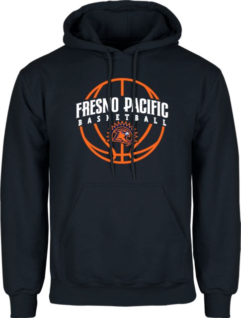 Fresno Pacific Fleece Hoodie Fresno Pacific Basketball Arched w/ Ball - ONLINE ONLY