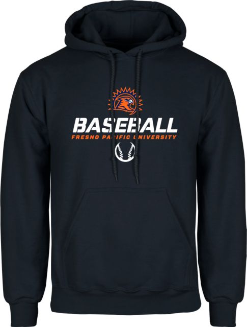 Fresno Pacific Fleece Hoodie Baseball Stencil - ONLINE ONLY