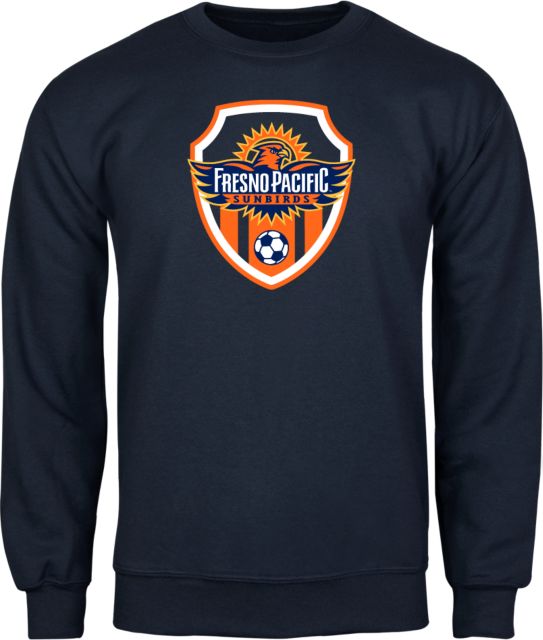 Fresno Pacific Fleece Crew Sunbirds Soccer Shield - ONLINE ONLY