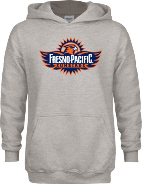 Fresno Pacific Youth Fleece Hoodie Official Logo - ONLINE ONLY