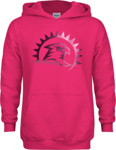 Fresno Pacific Youth Fleece Hoodie Sunbird Head Foil - ONLINE ONLY