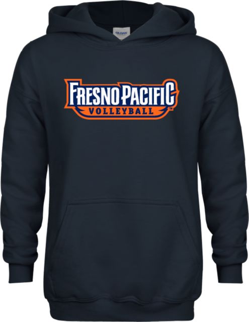 Fresno Pacific Youth Fleece Hoodie Volleyball - ONLINE ONLY