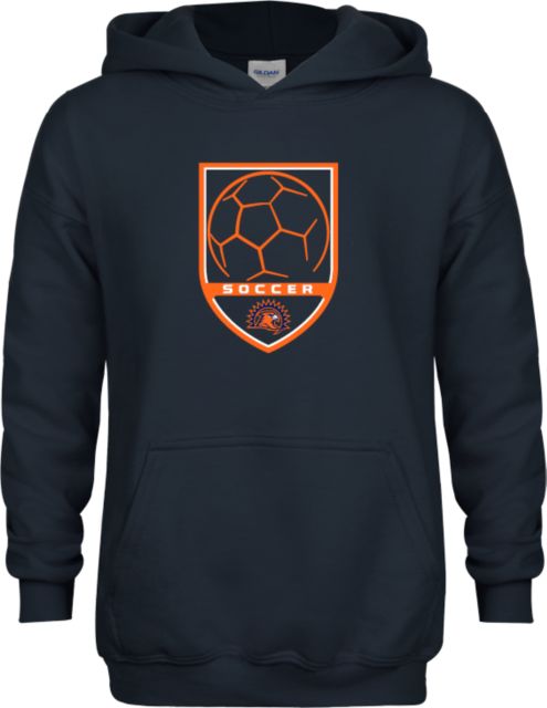 Fresno Pacific Youth Fleece Hoodie Soccer Shield - ONLINE ONLY
