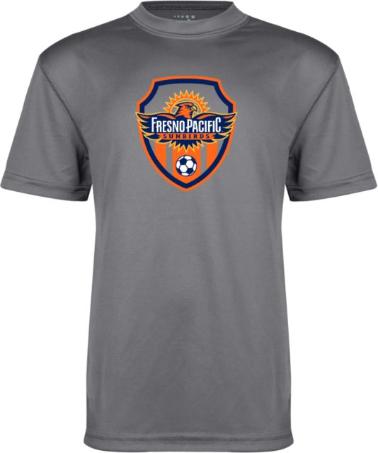 Fresno Pacific Youth Syntrel Performance Steel Training Tee Sunbirds Soccer Shield - ONLINE ONLY