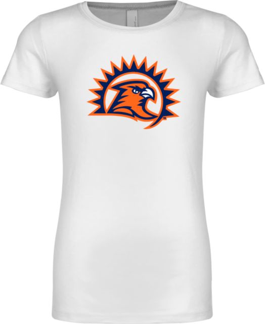 Fresno Pacific Next Level Girls Fashion Fit T Shirt Sunbird Head - ONLINE ONLY