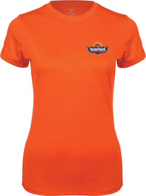 Fresno Pacific Ladies Syntrel Performance Tee Official Logo - ONLINE ONLY