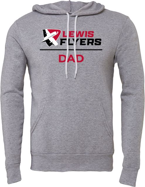Lewis Bella + Canvas Fleece Hood Lewis Dad