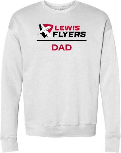 Lewis Bella + Canvas Fleece Crew Lewis Dad
