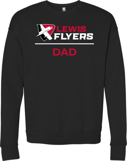 Lewis Bella + Canvas Fleece Crew Lewis Dad