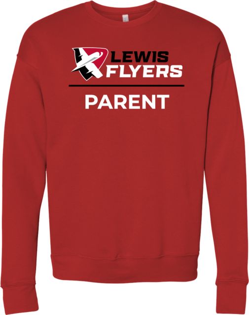 Lewis Bella + Canvas Fleece Crew Lewis Parent