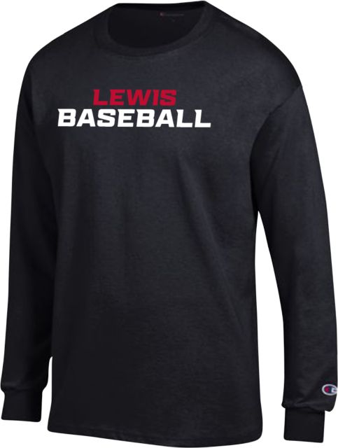 Lewis Champion Long Sleeve T Shirt Lewis Baseball