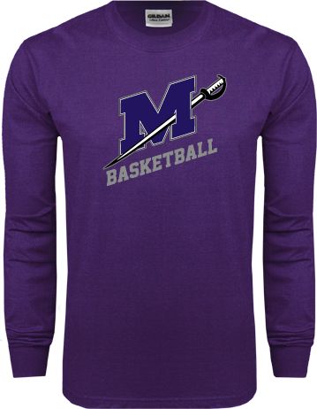 Millsaps Long Sleeve T Shirt Basketball - ONLINE ONLY
