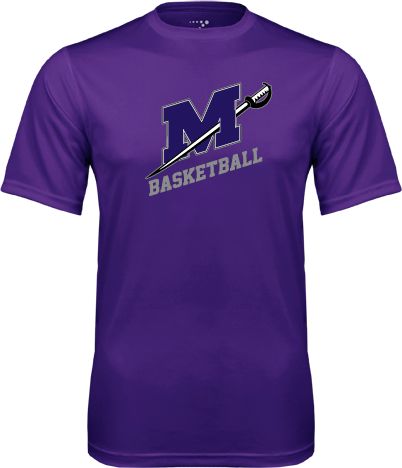 Millsaps Performance Tee Basketball - ONLINE ONLY