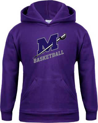 Millsaps Youth Fleece Hoodie Basketball - ONLINE ONLY