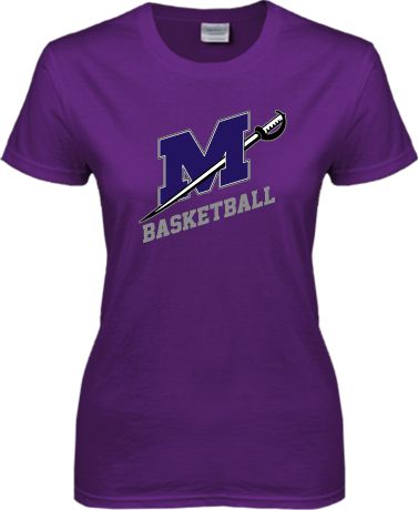 Millsaps Ladies T Shirt Basketball - ONLINE ONLY