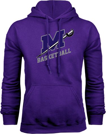 Millsaps Fleece Hoodie Basketball - ONLINE ONLY