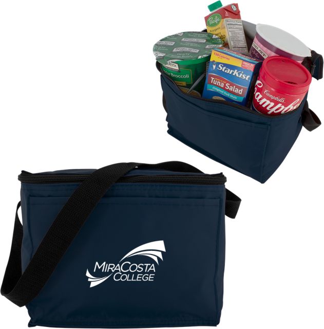 MiraCosta Six Pack Cooler Primary Mark - ONLINE ONLY