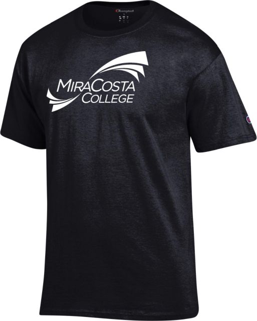 MiraCosta Champion T Shirt Primary Mark - ONLINE ONLY