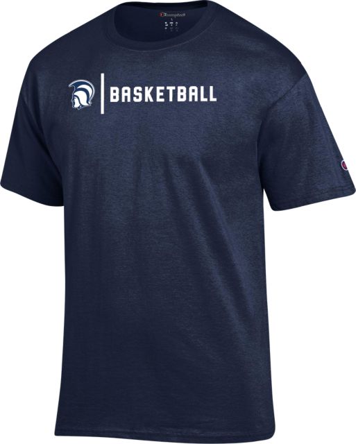 MiraCosta Champion Long Sleeve T Shirt Spartan Basketball | Navy | Medium