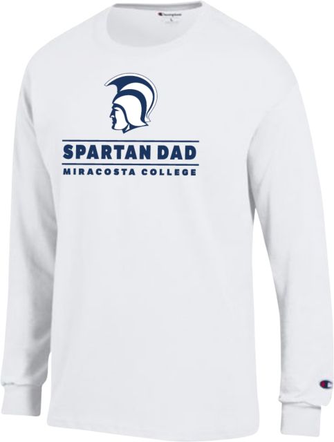 MiraCosta Champion Long Sleeve T Shirt Spartan Dad - ONLINE ONLY