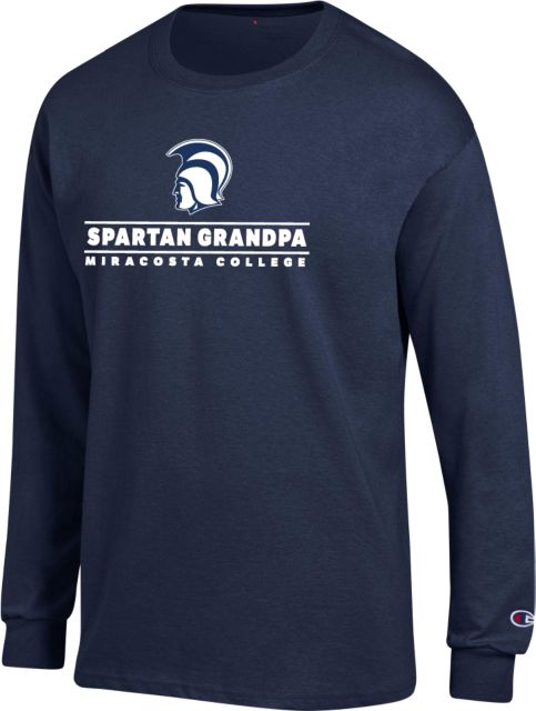 MiraCosta Champion Long Sleeve T Shirt Spartan Grandpa - ONLINE ONLY