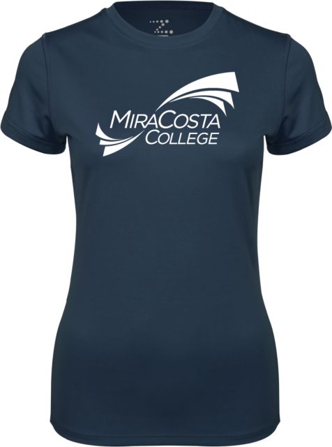 MiraCosta Womens Performance Short Sleeve Tee Primary Mark - ONLINE ONLY