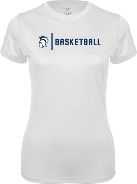 MiraCosta Womens Performance Short Sleeve Tee Spartan Basketball - ONLINE ONLY