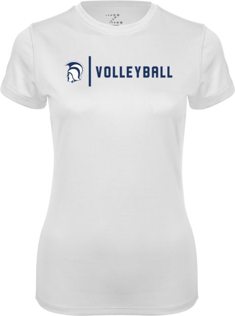 MiraCosta Womens Performance Short Sleeve Tee Spartan Volleyball - ONLINE ONLY