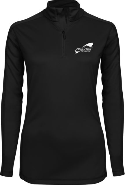 MiraCosta Womens Syntrel Interlock 1/4 Zip Primary Mark - ONLINE ONLY