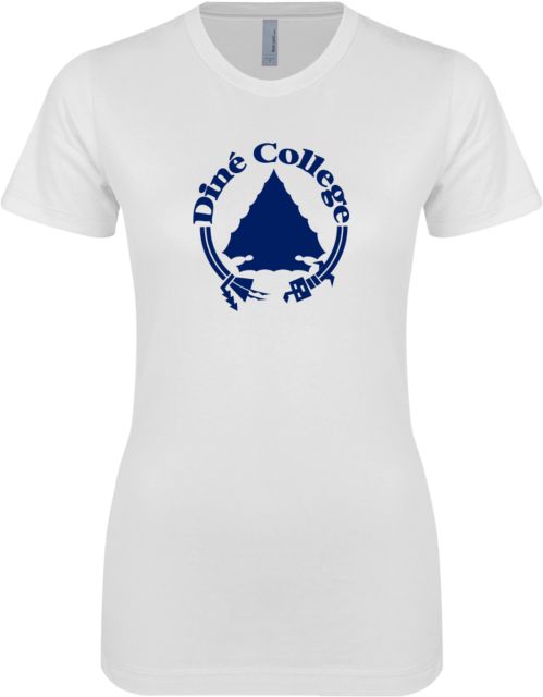 Dine College Next Level Womens Boyfriend Tee Arrow Logo - ONLINE ONLY