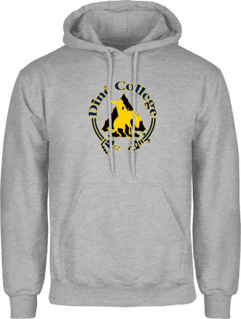 Dine College Fleece Hoodie Dine College Logo 1 - ONLINE ONLY