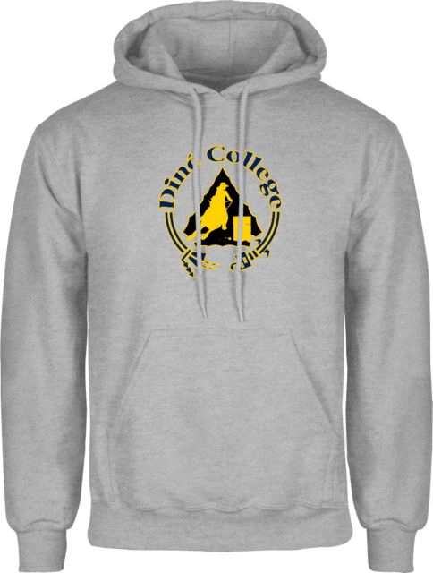 Dine College Fleece Hoodie Dine College Logo 2 - ONLINE ONLY