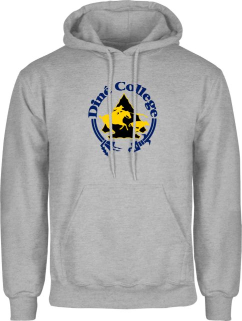 Dine College Fleece Hoodie Dine College Logo 3 - ONLINE ONLY