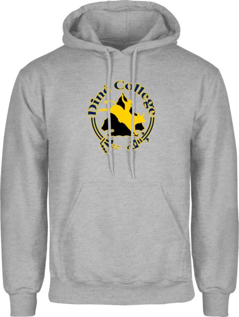 Dine College Fleece Hoodie Dine College Logo 4 - ONLINE ONLY