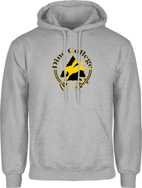 Dine College Fleece Hoodie Dine College Logo 8 - ONLINE ONLY