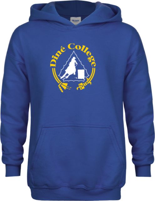 Dine College Youth Fleece Hoodie Dine College Logo 2 - ONLINE ONLY