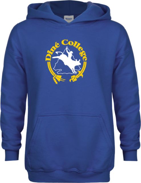 Dine College Youth Fleece Hoodie Dine College Logo 4 - ONLINE ONLY