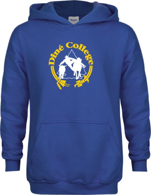 Dine College Youth Fleece Hoodie Dine College Logo 5 - ONLINE ONLY
