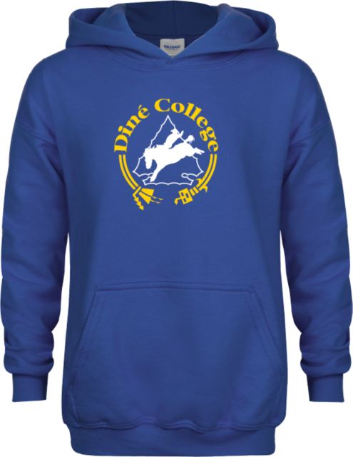Dine College Youth Fleece Hoodie Dine College Logo 8 - ONLINE ONLY