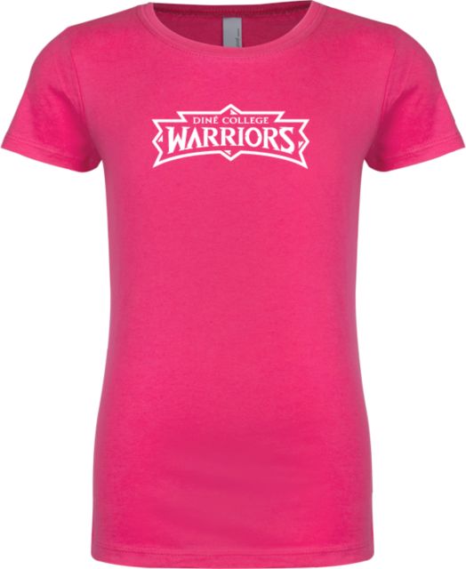 Dine College Next Level Girls Fashion Fit T Shirt Dine College Warriors - ONLINE ONLY