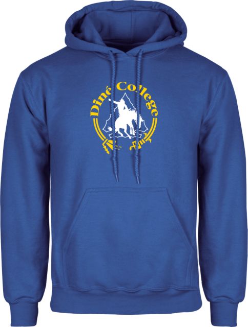 Dine College Fleece Hoodie Dine College Logo 1 - ONLINE ONLY