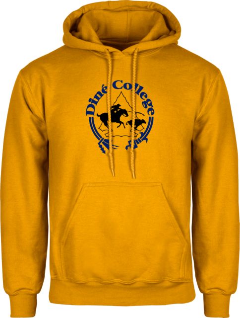 Dine College Fleece Hoodie Dine College Logo 3 - ONLINE ONLY