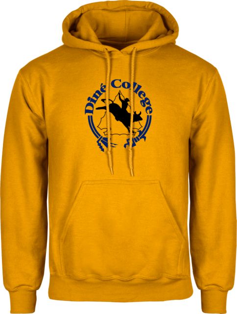 Dine College Fleece Hoodie Dine College Logo 4 - ONLINE ONLY