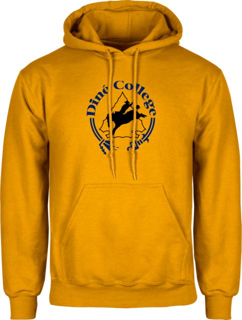 Dine College Fleece Hoodie Dine College Logo 8 - ONLINE ONLY