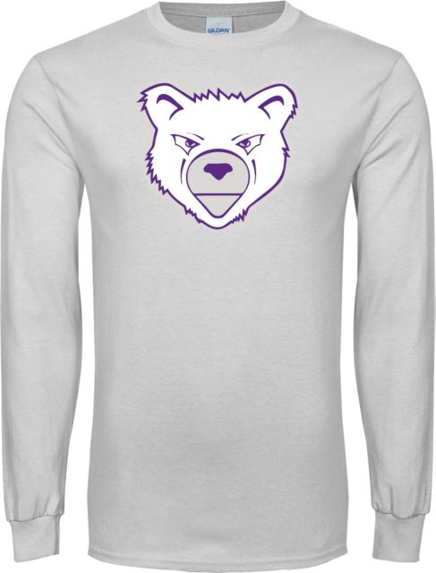 Harcum Long Sleeve T Shirt Bear Head - ONLINE ONLY